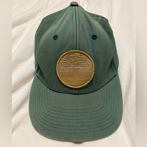 Vintage Patagonia cap. Green with Round Logo